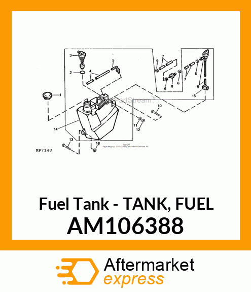 Fuel Tank AM106388