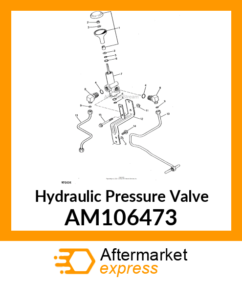 Hydraulic Pressure Valve AM106473