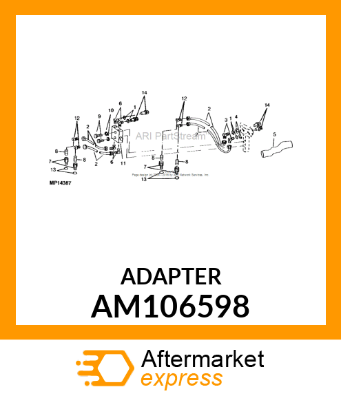 Adapter Fitting AM106598