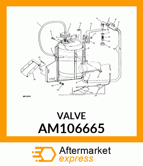 VALVE AM106665