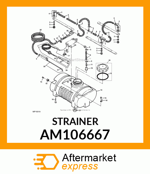 STRAINER AM106667