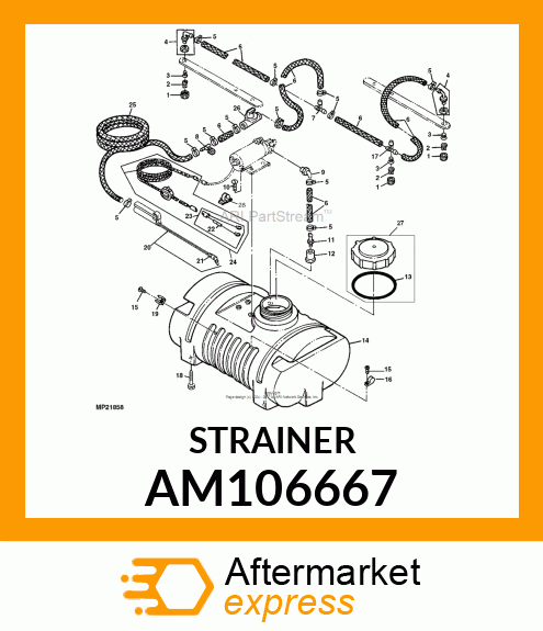 STRAINER AM106667