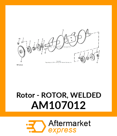Rotor AM107012