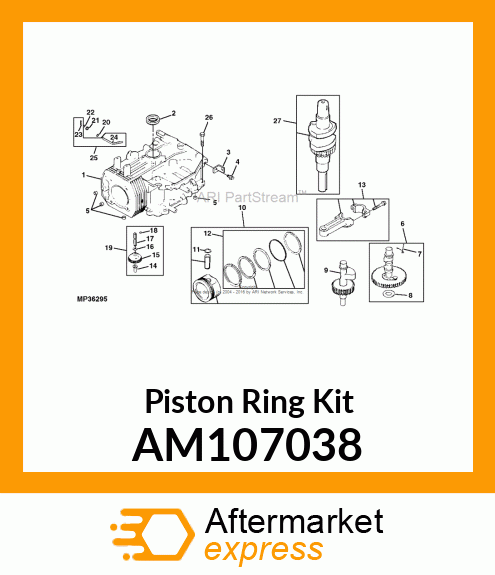 Piston Ring Kit AM107038