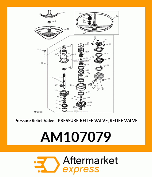 Pressure Relief Valve AM107079