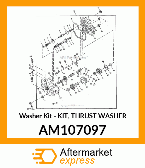 Washer Kit AM107097