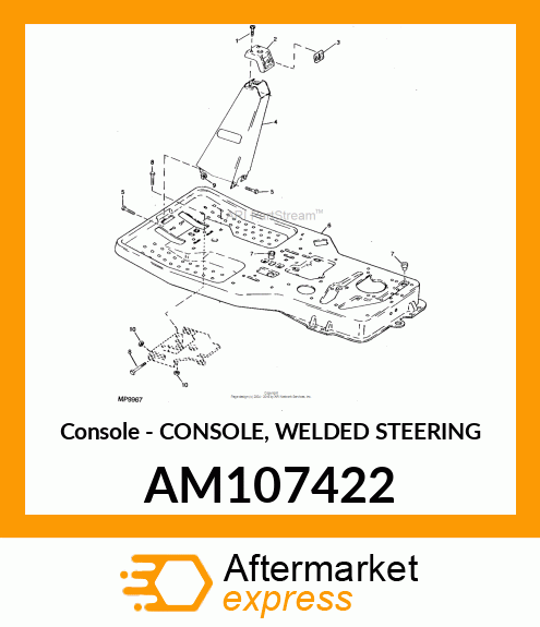 Console Welded Steering AM107422