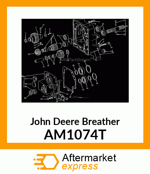 BREATHER, POWER LIFT ASSEMBLY AM1074T