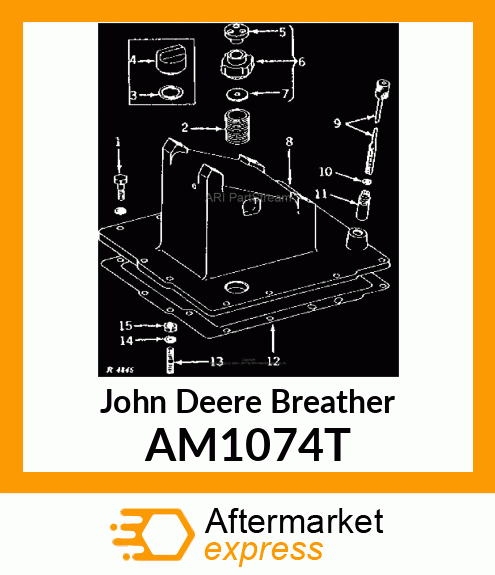 BREATHER, POWER LIFT ASSEMBLY AM1074T