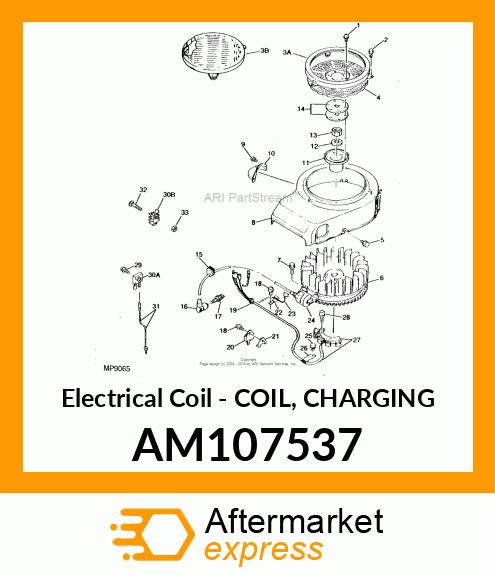 Electrical Coil - COIL, CHARGING AM107537