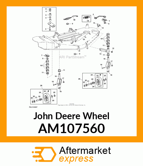 WHEEL, ANTI AM107560