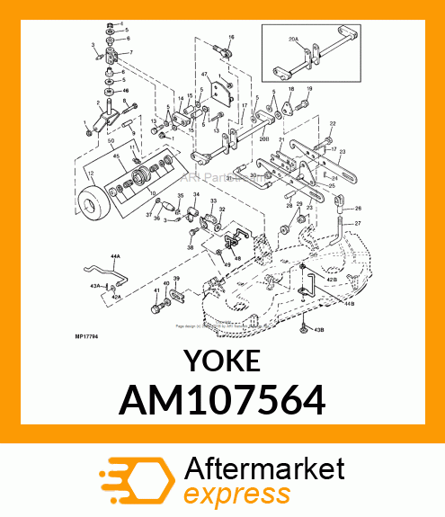 Yoke AM107564