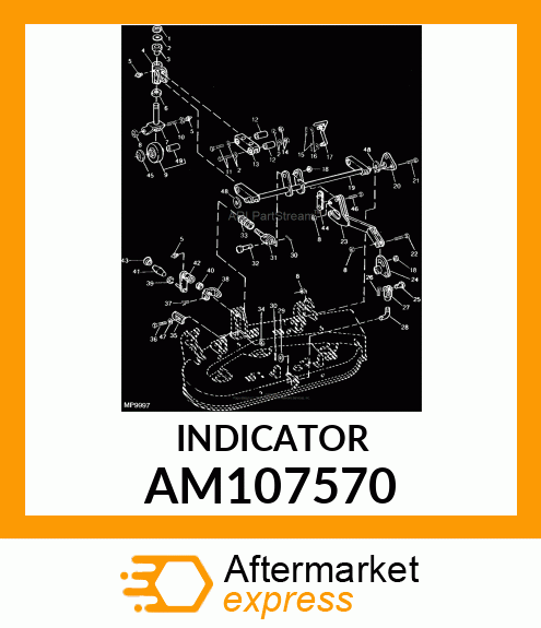 Indicator Welded Height AM107570