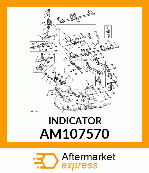 Indicator Welded Height AM107570