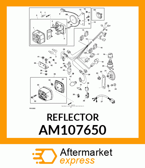 REFLECTOR, REFLECTOR AM107650