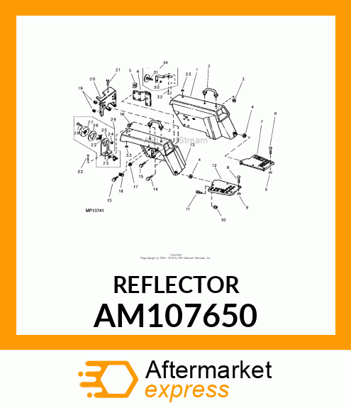 REFLECTOR, REFLECTOR AM107650