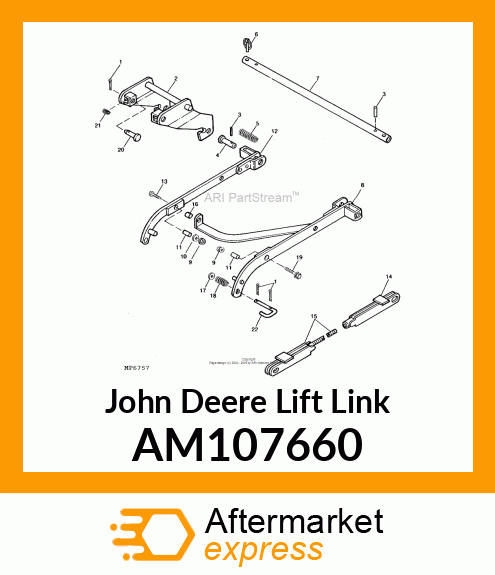 ROD, WELDED LIFT AM107660