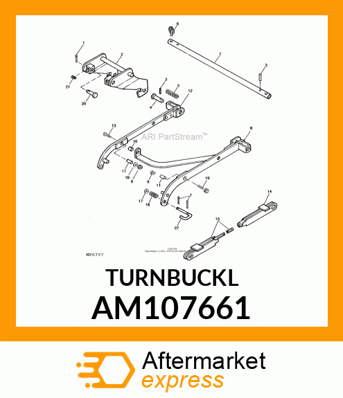 CLEVIS, WELDED AM107661