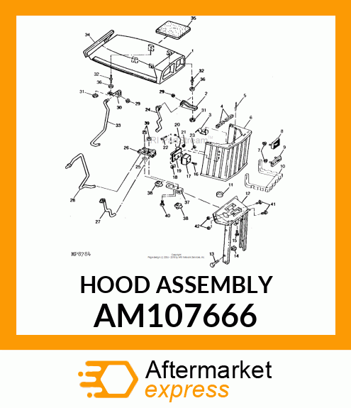 Hood AM107666