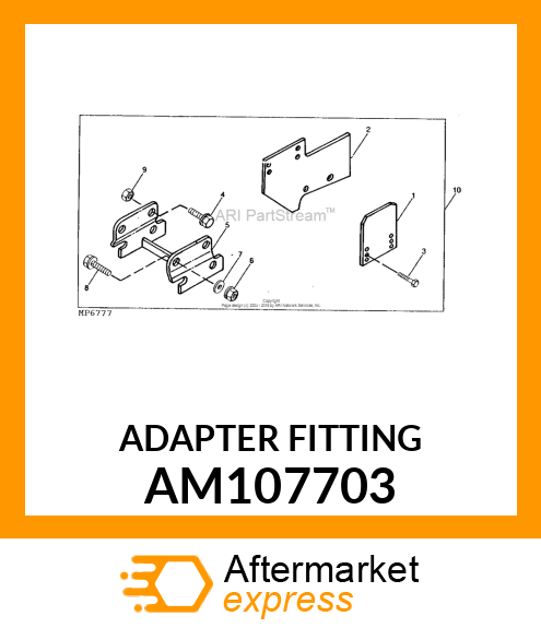 Adapter Fitting AM107703