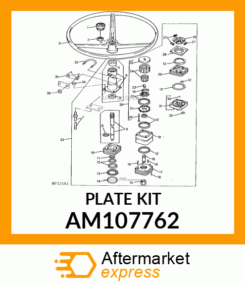 Plate Kit AM107762