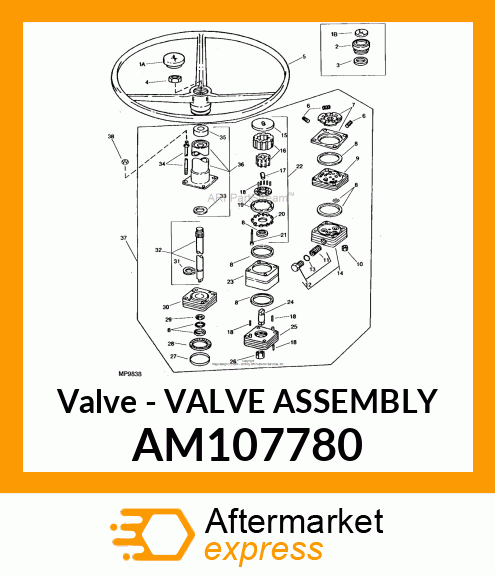 Valve - VALVE ASSEMBLY AM107780