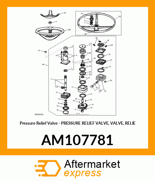 Pressure Relief Valve AM107781