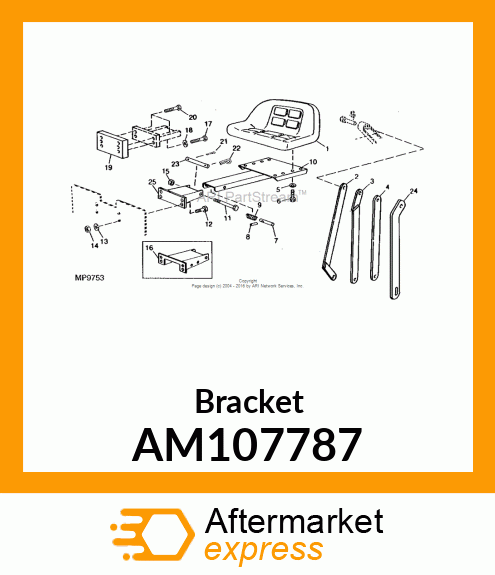 Bracket AM107787
