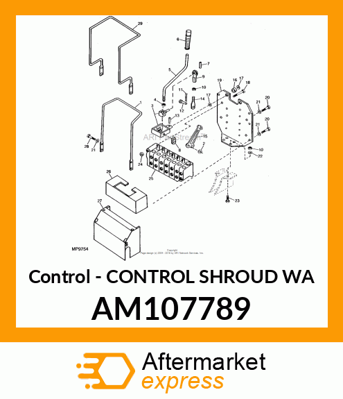 Control - CONTROL SHROUD WA AM107789