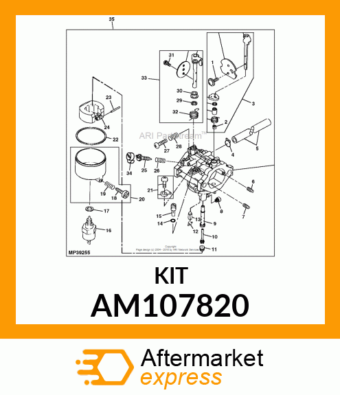 KIT3PC AM107820