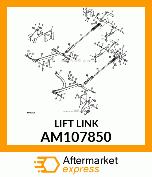 CLEVIS, WELDED AM107850