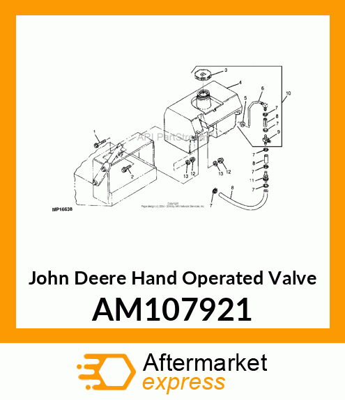 VALVE, FUEL SHUT AM107921