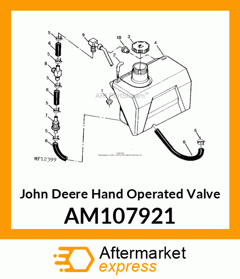 VALVE, FUEL SHUT AM107921