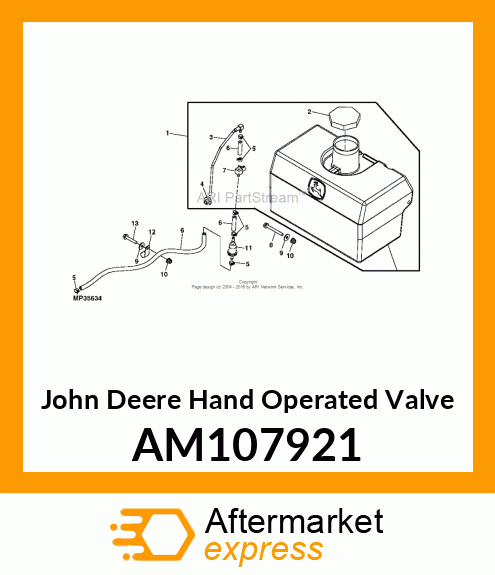 VALVE, FUEL SHUT AM107921