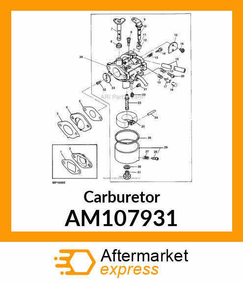 Carburetor AM107931
