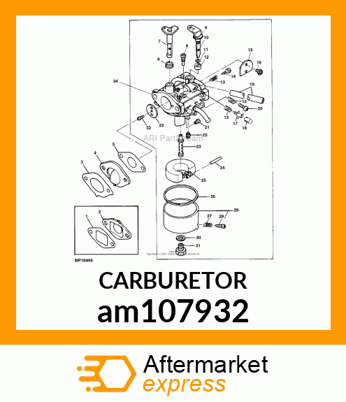 CARBURETOR am107932