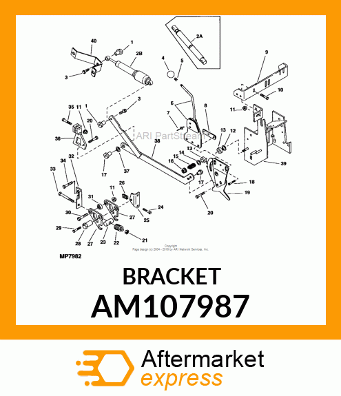 Angle - M74614 PAINTED AM107987