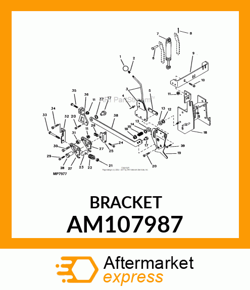 Angle - M74614 PAINTED AM107987