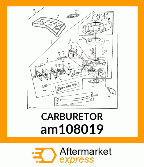 CARBURETOR am108019