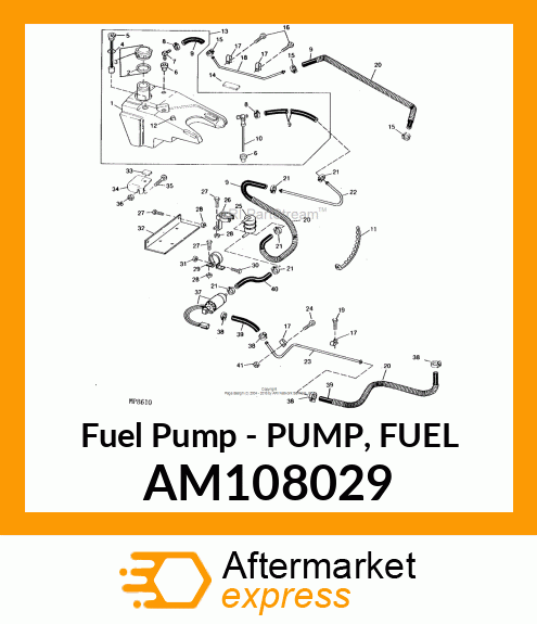 Fuel Pump - PUMP, FUEL AM108029