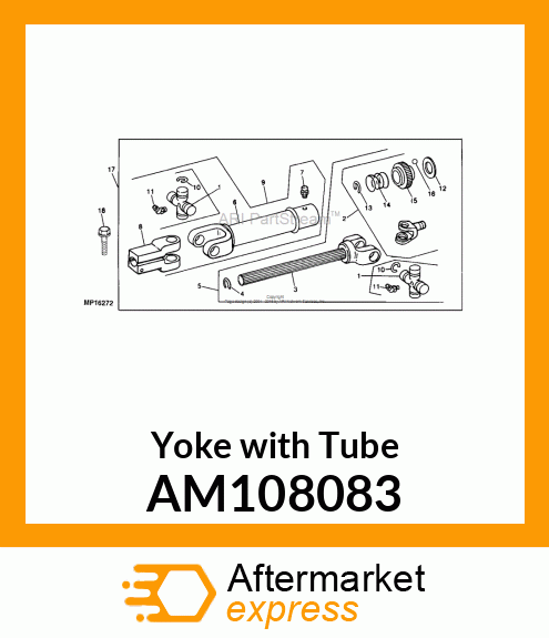 Yoke with Tube AM108083