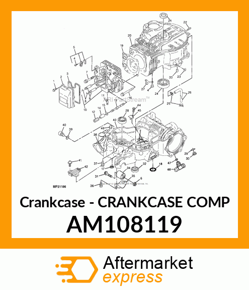 Crankcase AM108119