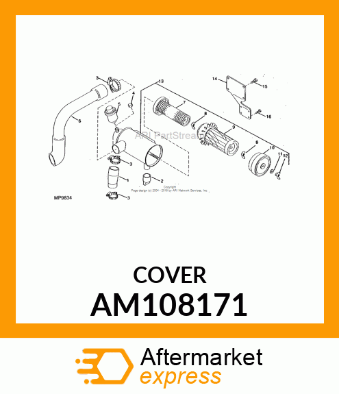 COVER ASSEMBLY AM108171