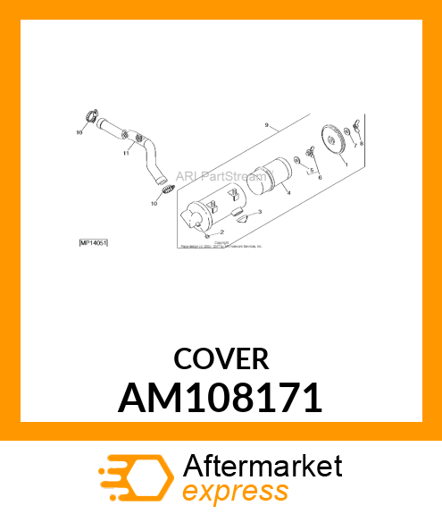 COVER ASSEMBLY AM108171