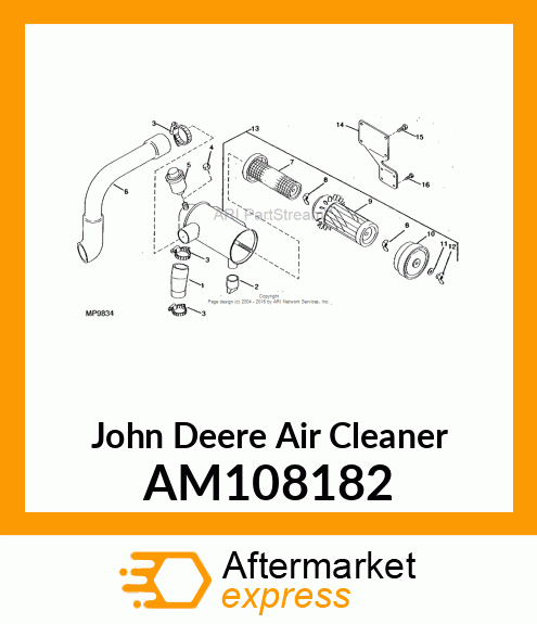 CLEANER, AIR ASSEMBLY AM108182