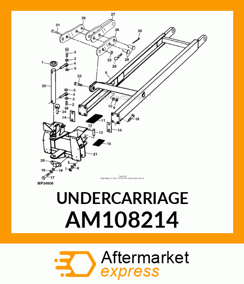 Under Carriage AM108214