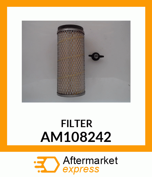 FILTER ELEMENT, ELEMENT, ASSY AM108242