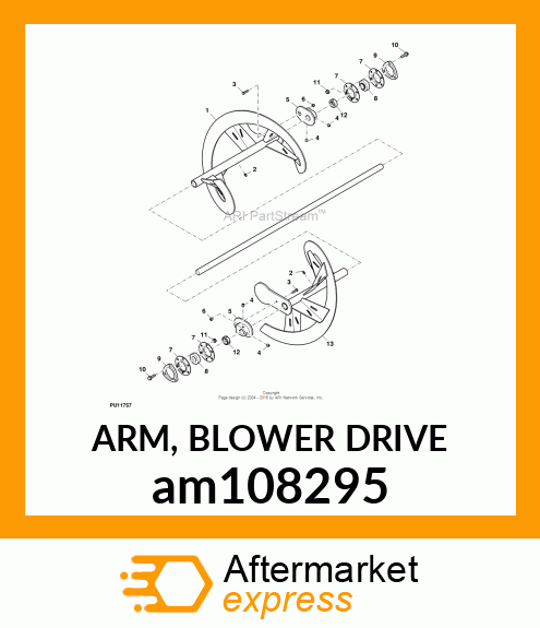 ARM, BLOWER DRIVE am108295