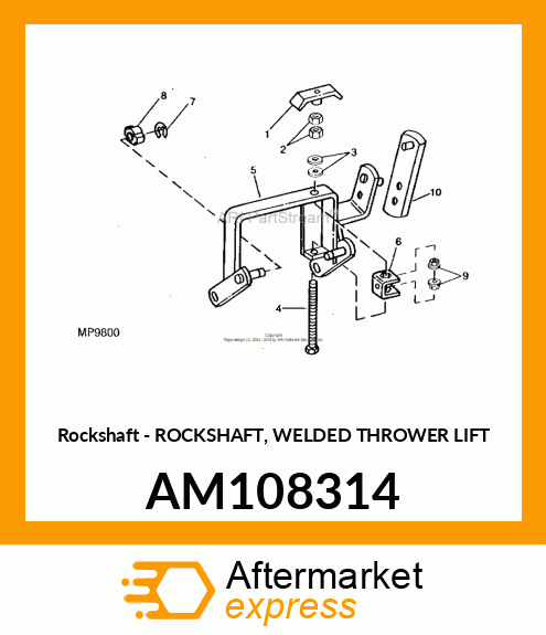 Rockshaft AM108314