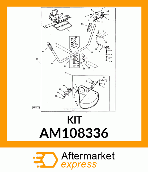 Kit - KIT,BLADE CONVERSION (240G/260G)'90 AM108336